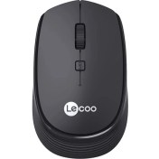 Resim Lenovo Lecoo WS202 1600 Dpı 4 Tuşlu Siyah Kablosuz Mouse (5148) 