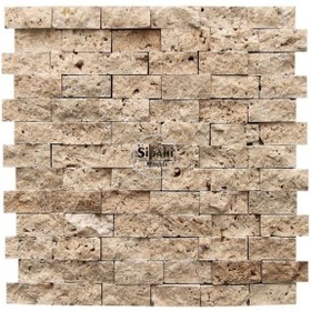 Resim SİPAHİMARBLE Klasik Traverten Patlatma Mozaik 