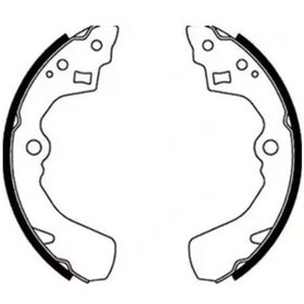 Resim Arka Papuç Balata Applause Iı 97-00 Justy Iı 95-03 449587708 