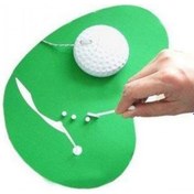 Resim Masa Üstü Golf Oyunu Mouse Ve Mouse Pad Seti 