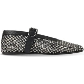 Resim Bueno Shoes Gümüş Taşlı Deri Kadın Babet 39WA5860 39WA5860 