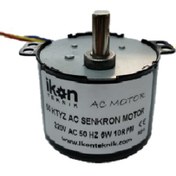 Resim Ikon Ac Senkron Motor 50 Ktyz 10 Rpm 6W Kuluçka Çevirme Motoru, Viyol Motoru 