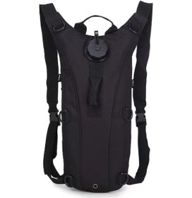 Resim Globalpurchase Doğa Sporları Uzun Mesafe Yürüyüş Su Sırt Çantası - Siyah Siyah 