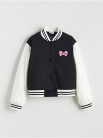 Resim LC Waikiki Özmarka Yeni Sezon Hello Kitty Baskılı Kız Çocuk Kolej Ceket 