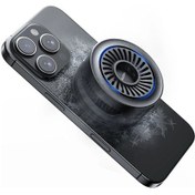 Resim Telesın Manyetik Cep Telefonu Radyatörü Pro Soğutucu Fan Soğutucu Cep Black 