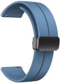 Resim GPACK Huawei Watch 3 Pro Elite ile uyumlu Kordon Kayış d-buckle Mıknatıslı Silikon 22/jku 