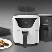 Resim Yüksek Performanslı 5l Hava Fritözü, Beyaz Renkli, Sağlıklı Pişirme Keyfi 