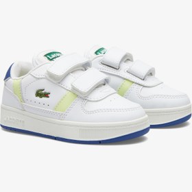 Resim Lacoste T-Clip Set Bebek Beyaz Cırt Cırtlı Sneaker 