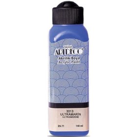 Resim Artdeco Akrilik Boya 140 ML Ultramarin 070R-3013 