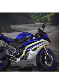 Resim Yamaha Yzf R6 Tasarım Sticker Etiket Modeli - 
