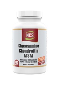 Resim Ncs Glucosamine Chondroitin Msm 180 Tablet 3 Adet 