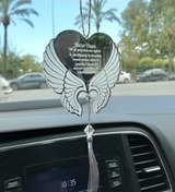 Resim Genel Markalar Pleksi Araba Süsü Melek Kanadı Nazar Duası Dikiz Aynası Süsü 