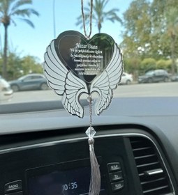Resim Genel Markalar Pleksi Araba Süsü Melek Kanadı Nazar Duası Dikiz Aynası Süsü 