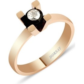 Resim 0.04 Karat Elmas Yüzük (Altın) Tektaş Dorsay Pırlanta 