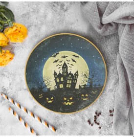 Resim Keramika Halloween Servis Tabağı 26 Cm 22292 