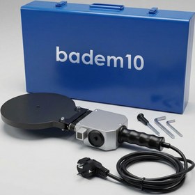 Resim Badem10 Profesyonel 1600 Watt Plastik Kaynak Makinesi Seti Termostatlı Isı Ayarlı Plastik Boru Kaynak Cihazı 