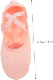 Resim GALPADA Yetişkinler Için Rahat Ve Hafif Ballet Ayakkabıları Esnek Nefes Alabilen Tasarım Yoga Ve Modern Için Uygun 