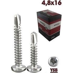 Resim Akdeniz Ysb Matkap Uçlu Vida 4.8x16 1.000 Adet 