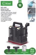 Resim Kiwi Kcc-4322 Koltuk Ve Halı Yıkama Makinesi Siyah 