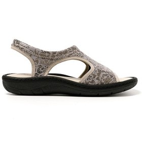Resim Sandalet Kadın 5364 Green Life Stretch Women's Footwear Plomo Plomo Çok Renkli 