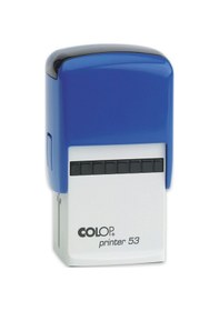 Resim Colop Prınter 53 Mavi Kasa Mavi Keçe - 30 x 45 MM 