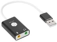 Resim Aivoice ses kartı kablolu usb ses kartı ses çeviri için usb ses kartı 