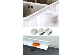 Resim Su Sızdırmaz Geçirmez Bant Lavabo Küvet Kenar Bandı Küvet Duş 