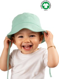 Resim Zuppers Müslin Bebek Şapkası Mint 