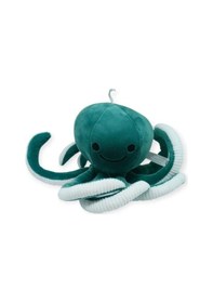 Resim Sevimli Ahtapot Peluş Oyuncak 30 Cm Yeşil 