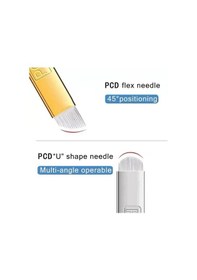 Resim P.c.d 12 F Blade Gold Microblading İğnesi 10 Adet Diğer 