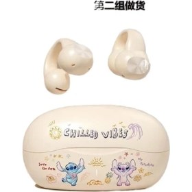 Resim PVC Disney'in Yeni Kablosuz Bluetooth Kulaklık Kulak Klipsi Kemik Iletimli Müzik Yüksek Değerli Evrensel Kulaklık (Yurt Dışından) 