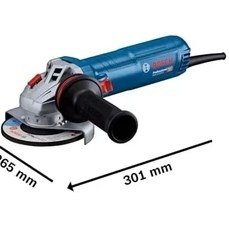 Resim Karokstore Professional Gws 12-125 S Avuç Taşlama Makinesi-Devir Ayarlı (1.200 W, Disk Çapı: 125 Mm, 2.800-11.000 Dev/dak) 