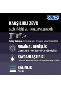Resim Durex Maraton 20li + Karşılıklı Zevk 20li Prezervatif Avantaj Paketi 