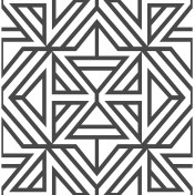 Resim NUS3499 Siyah Doğrusal Duvar Kağıdı 