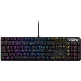 Resim Asus RA05 TUF Gaming K3 D/BN Brown Switch RGB Mekanik Oyuncu Klavye 