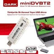 Resim Dark MiniDVBT-2 Dijital Karasal Yayın Alıcı USB TV Kartı (DK-AC-TVUSBDVBT2) 