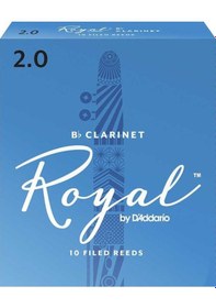 Resim D'addario Rcb1020 Royal Bb Klarnet Kamışı No: 2.0 Başlangıç/eğitim - 10'lu Paket Kolay Üfleme, Eğitim İçin İdeal Ve Net Ton Yapısı 