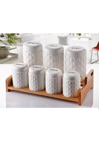 Resim 7'li Standlı Baharat Seti Diğer 