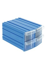 Resim Sembol Plastik Oval 4 Çekmeceli Kutu Y-114 1 Koli (24 ADET) 