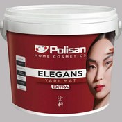 Resim Polisan 4474 - Gizemli Gri - Cİ-7603 7,5 Litre Elegans Extra Yarı Mat İç Cephe Boyası (25600021600) 