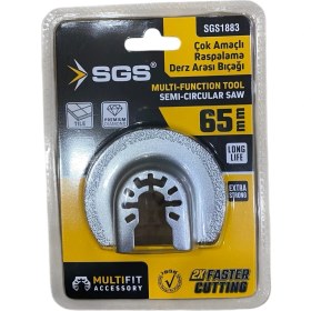 Resim PremiumPort Elmas Kesici ve Raspalama Başlığı 65MM, Derz Temizleme Aracı 