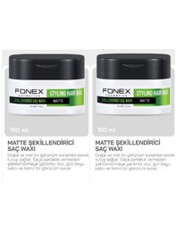 Resim Fonex Wax Mat Extra Strong 150 Ml X 2 Adet 