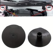 Resim 1X Ön Süspansiyon Amortisör Bağlantı Kapağı Skoda Octavia MK2 Audi TT 8N Seat Leon 1M için - Toz Geçirmez Paslanmaz Yuvarlak Kapak 