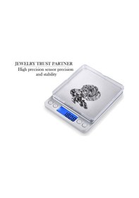 Resim Hassas Dijital Kuyumcu Tartısı Terazisi Baskül 500Gram001Gram 