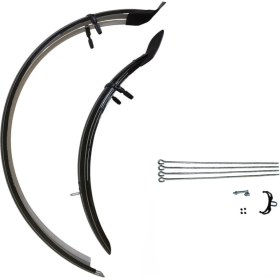 Resim Trendbisiklet Çamurluk - 28, Pvc, Fng-50, Siyah 