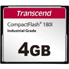 Resim Transcend Endüstriyel 4GB CF180I Hafıza Kartı Yüksek Okuma Yazma Hızı ve Uyumluluk Sertifikaları 