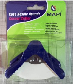 Resim ICECOPY MAPİ KÖŞE KESME APARATI MİNİ 915 10 40 1 ADET MAVİ 
