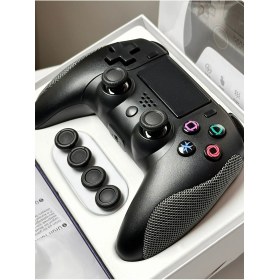 Resim Dexxony Tp4-0421 Siyah Profesyonel Bluetoothlu Oyun Kolu (Videolu Ürün) - Kablolu/Kablosuz Pc Kol - Ps4 Gamepad & Joystick 