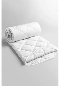 Resim Niron Tek Kişilik Yorgan 155x215 Mikrofiber Kumaş, 200 G/m² Silikon Elyaf Dolgu Beyaz 