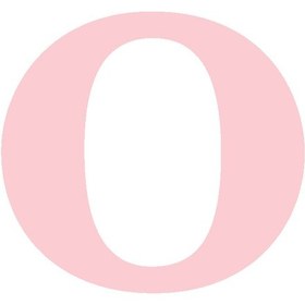 Resim Karton Harf Banner Pembe O 